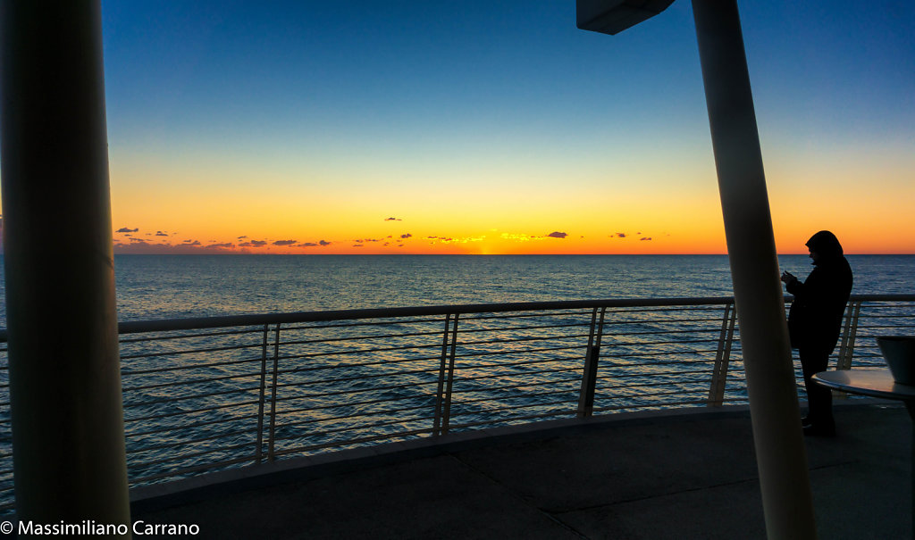 Fotografando il tramonto